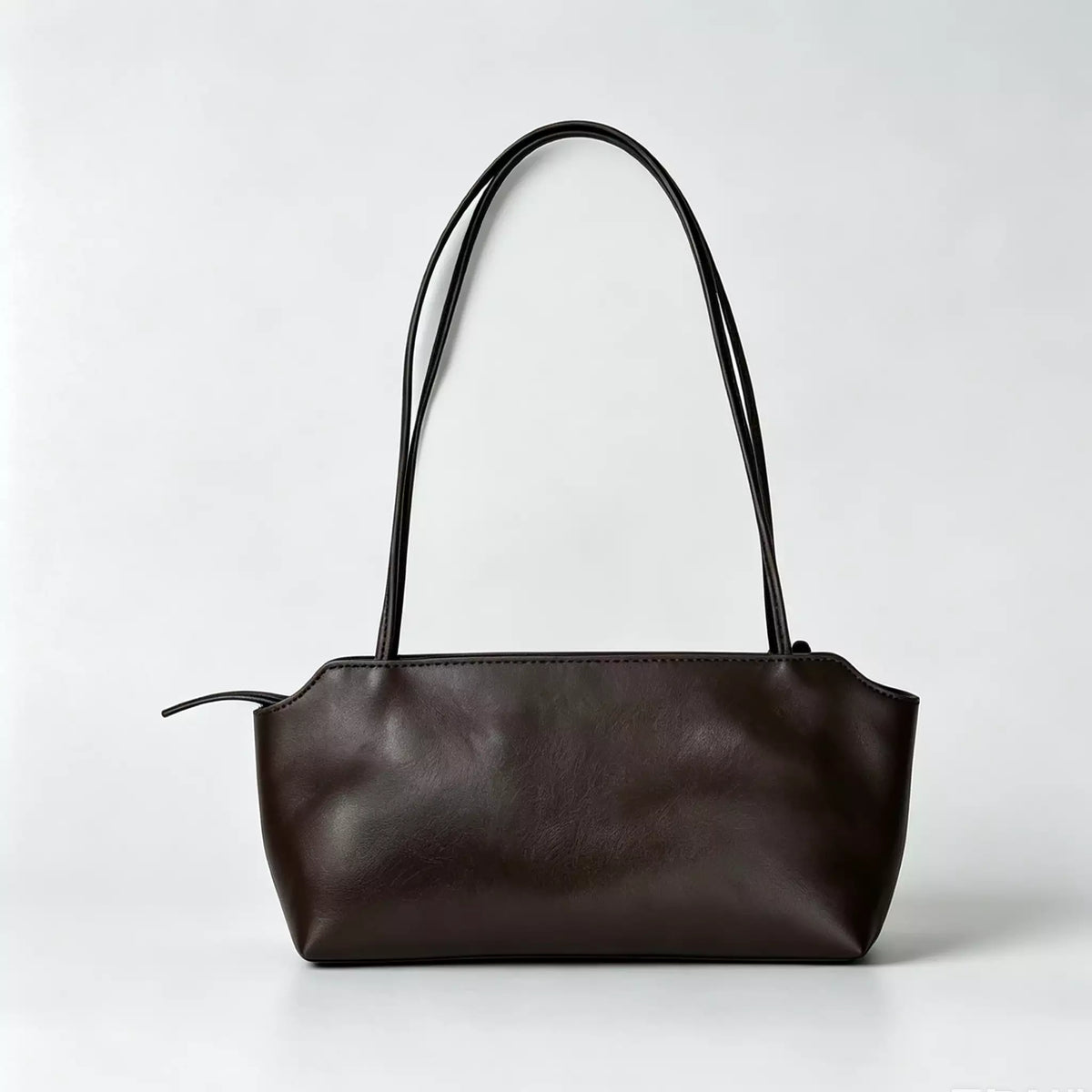 Minimalist Shoulder Bag for Women, Small Top Handle Tote Purse, Everyday Work Handbag
