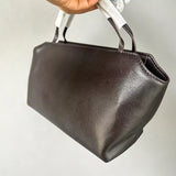 Minimalist Shoulder Bag for Women, Small Top Handle Tote Purse, Everyday Work Handbag