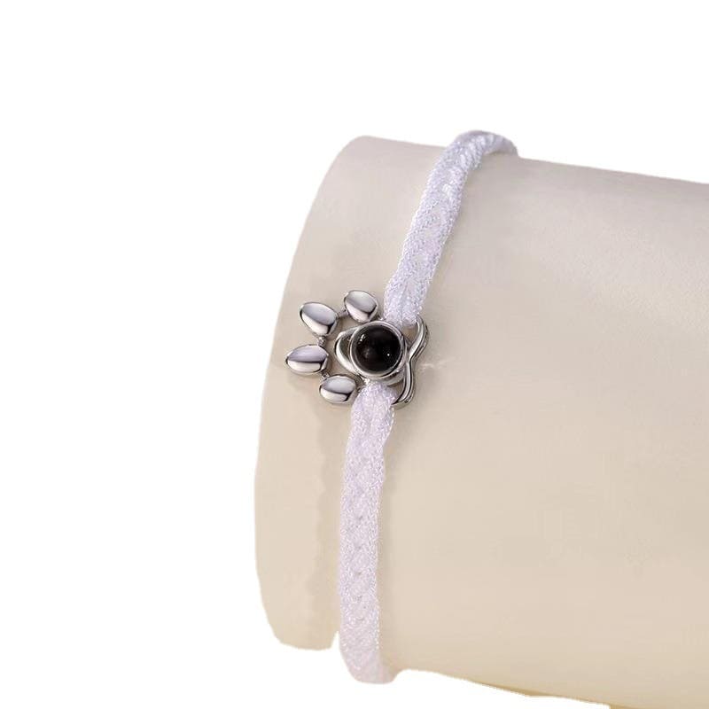 Custom Pet Photo Memory Bracelet – Adjustable Pet Memorial Bracelet