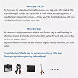 Minimalist Shoulder Bag for Women, Small Top Handle Tote Purse, Everyday Work Handbag