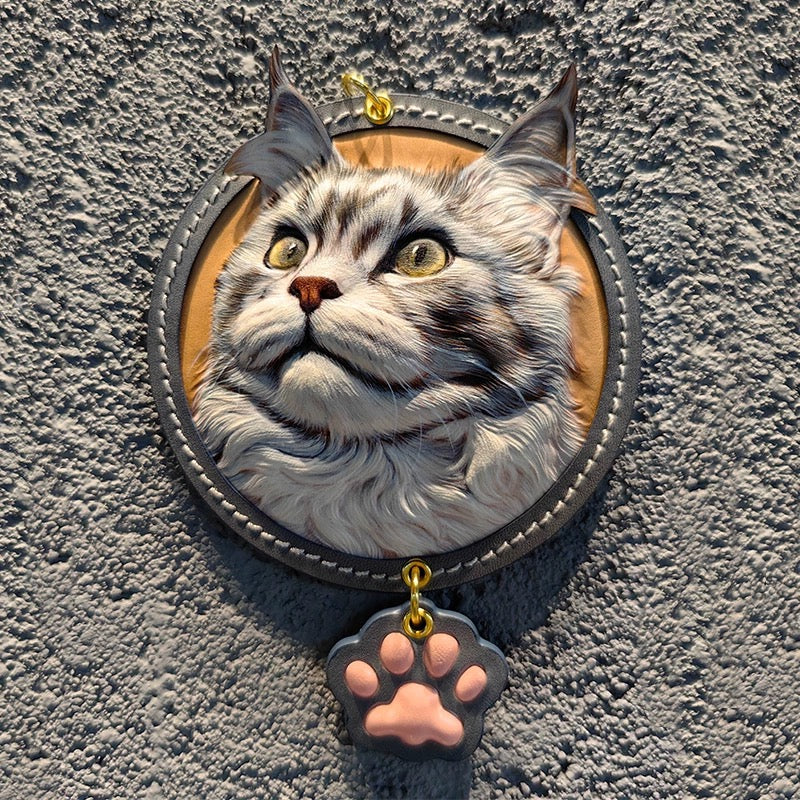 Handmade Pet Leather Carving