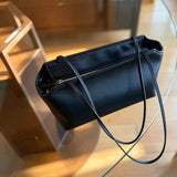 Minimalist Shoulder Bag for Women, Small Top Handle Tote Purse, Everyday Work Handbag
