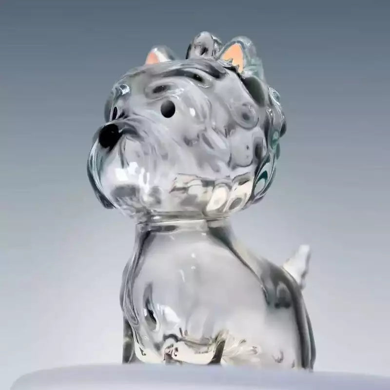 transparent pet hair keepsake capsule container product photo