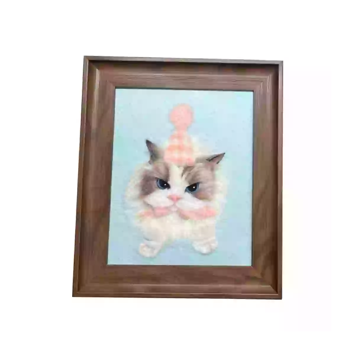 Custom Needle Felt Pet Portrait from Photo | Momofelt
