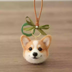 Custom 3D Wool Felt Pet Charm from Photo | Momofelt