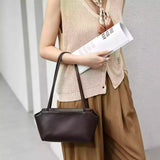 Minimalist Shoulder Bag for Women, Small Top Handle Tote Purse, Everyday Work Handbag