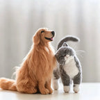 Custom 3D Wool Felt Pet Portrait from Photo | Momofelt