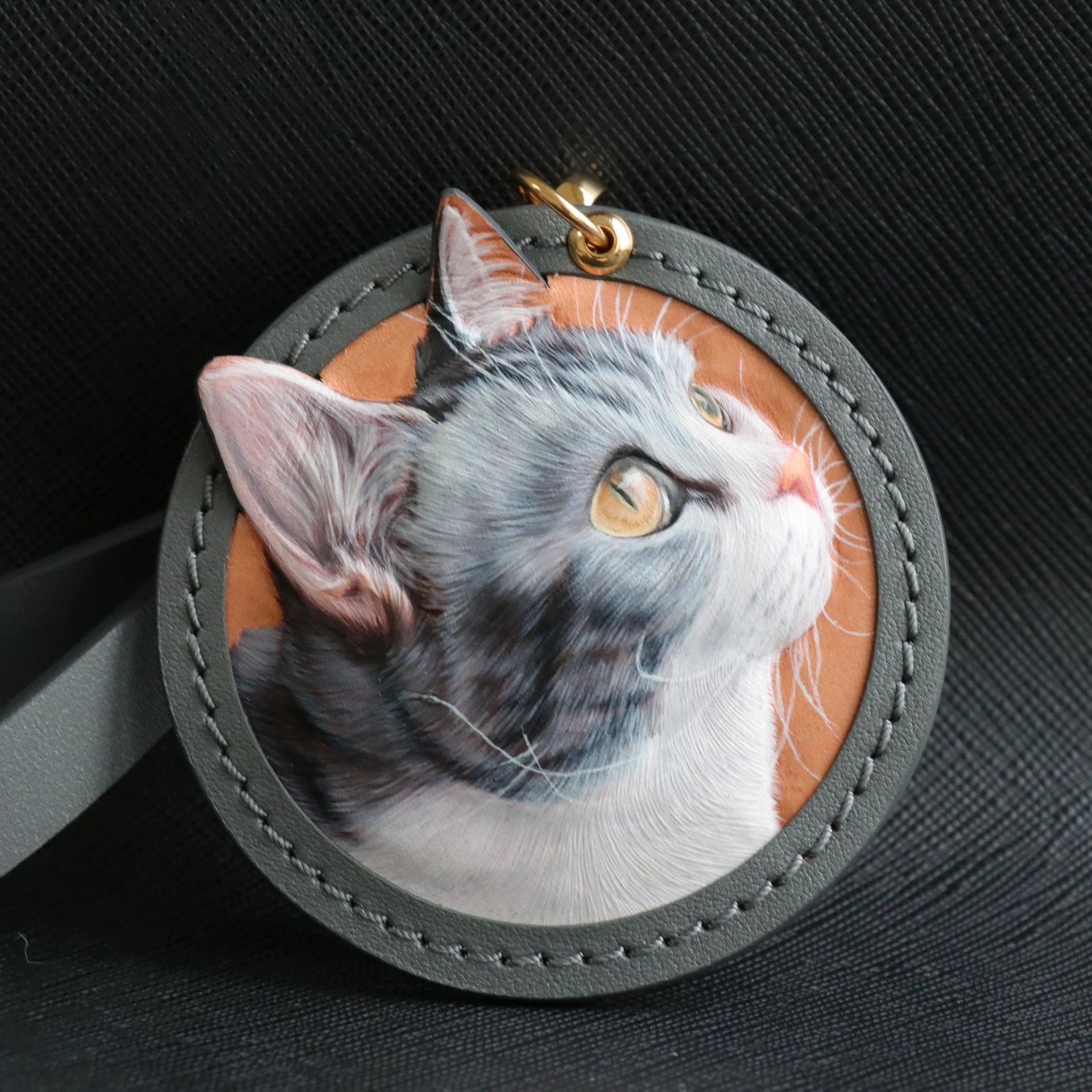 Handmade Pet Leather Carving