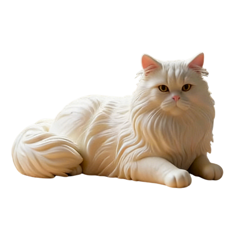 pet photo used to create a custom 3D printed pet figurine
