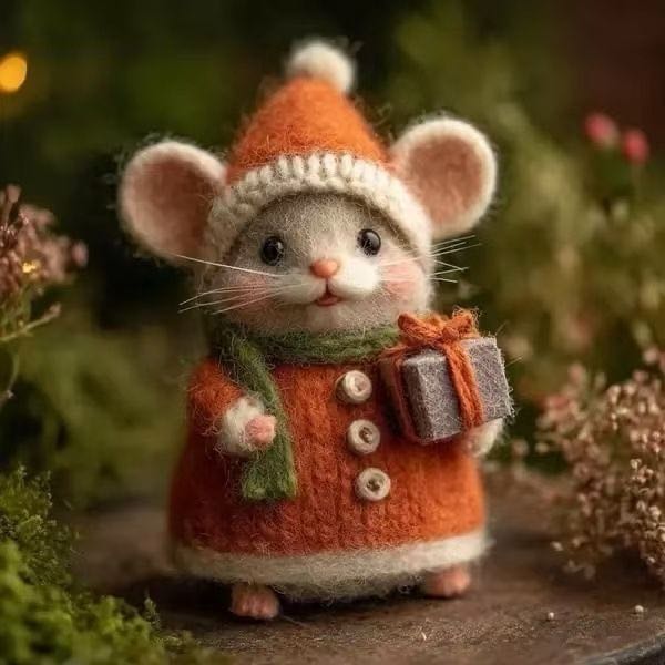 Wool Pet Keepsake, Custom Portrait