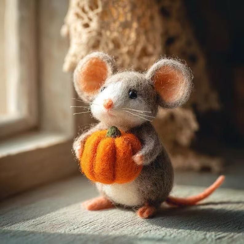 Wool Pet Keepsake, Custom Portrait